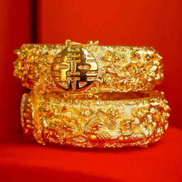 999 Gold Bangle - Phoenix Legacy 凤耀百年