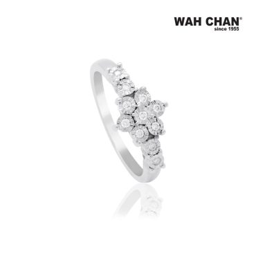 White Gold Diamond Ring (RLK02826-A01)