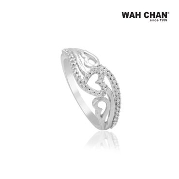 White Gold Diamond Ring (RLK02985-A01)