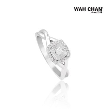 White Gold Diamond Ring (RLK02997-A01)