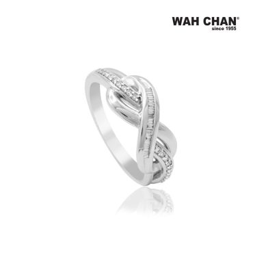 White Gold Diamond Ring (RLK03033-A01)