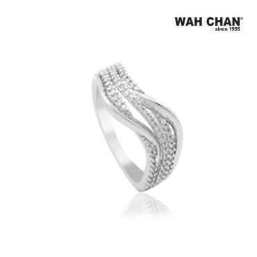 White Gold Diamond Ring (RLK03049-A01)