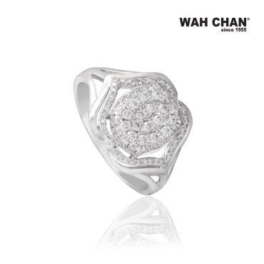 White Gold Diamond Ring (RLK03181-A01)