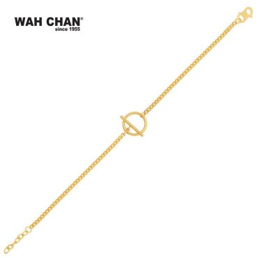 916 Gold Bracelet OSB1039a