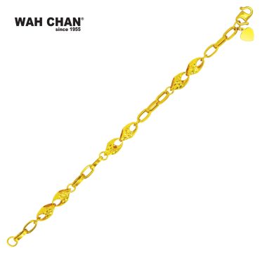 916 Gold Bracelet OSB1135A