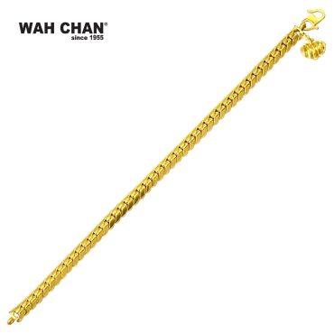 916 Gold Bracelet - Rantai Tangan Lipan OSB1147A