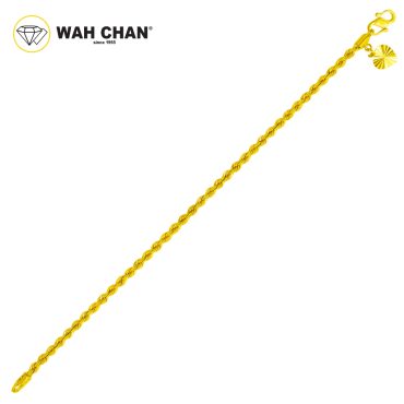 916 Gold Bracelet - Rantai Tangan Pintal OSB1159A