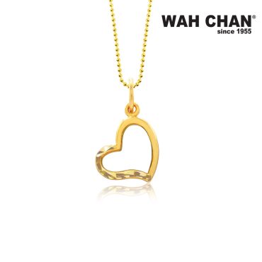 916 Gold Pendant - Forget-Me-Not OSP1213