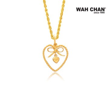 916 Gold Pendant - Love OSP1221