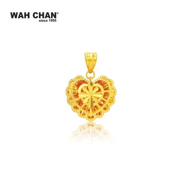 916 Gold Pendant - Love OSP1298