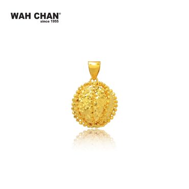 916 Gold Pendant - Crystal OSP1306