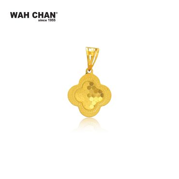 916 Gold Pendant - Clover OSP1307