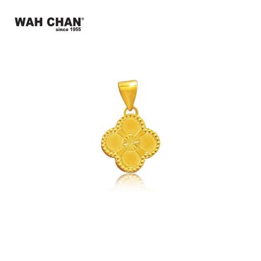 916 Gold Pendant - Clover OSP1308