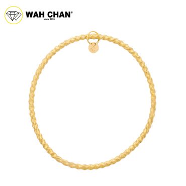 WAH CHAN S925 ITALIAN Silver Bracelet - Rope Design NSBCM006-G