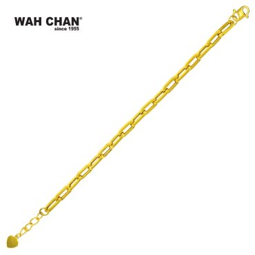 WAH CHAN 916 Gold Bracelet (OSB1131A)
