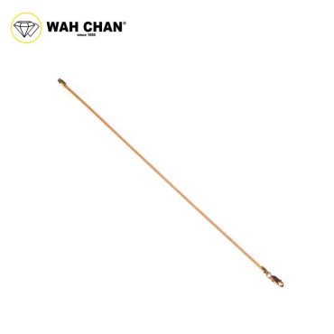 WAH CHAN 916 Gold Bracelet - Rope Design OSB1160B