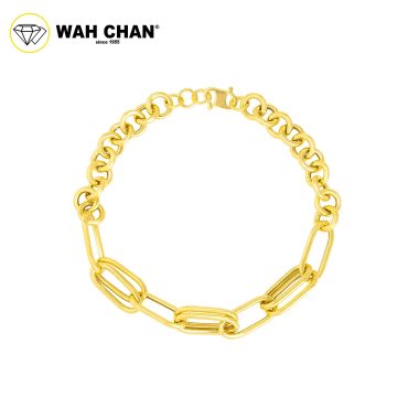 WAH CHAN 916 Gold Bracelet - OSB1215