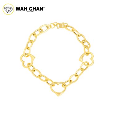 WAH CHAN 916 Gold Bracelet - OSB1217