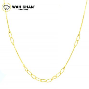 WAH CHAN 916 Gold Necklace - Link Chain OSC1052