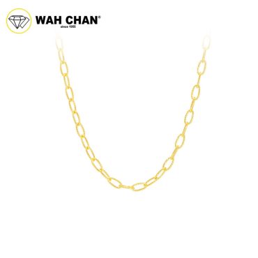 WAH CHAN 916 Gold Necklace - Kalung Senyum OSC1065