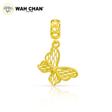 WAH CHAN 916 Gold Charm/ Pendant - Butterfly OSP1346
