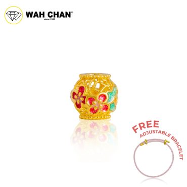 BUNDLE EXCLUSIVE - WAH CHAN 916 Gold Pendant - Flower OSP1360