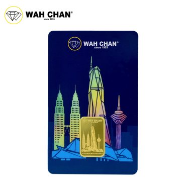 WAH CHAN 5g 999.9 Fine Gold Bar - Kebanggaan Negara (5g)