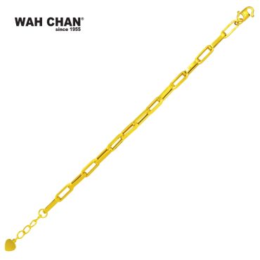 WAH CHAN 916 Gold Bracelet (OSB1132A)