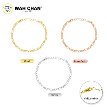 WAH CHAN S925 ITALIAN Silver Bracelet - NSBCC1003