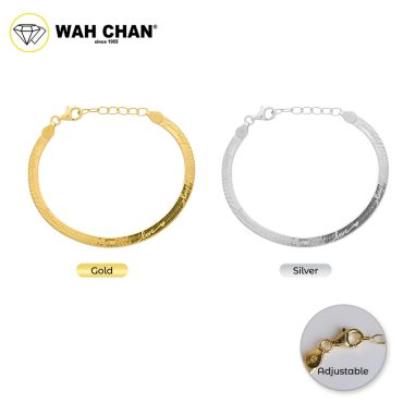WAH CHAN S925 ITALIAN Silver Bracelet - NSBCC1005