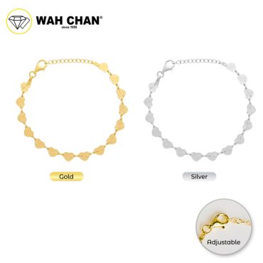 WAH CHAN S925 ITALIAN Silver Bracelet - NSBCC1006