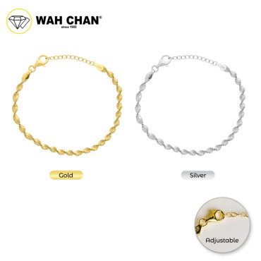 WAH CHAN S925 ITALIAN Silver Bracelet - NSBCC1007