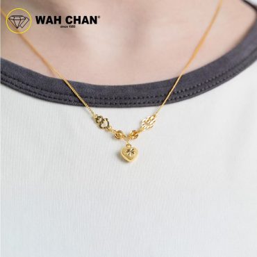WAH CHAN 916 Gold Necklace - Rantai Gila-gila Gold Chain OSC1047