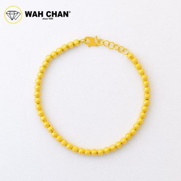 WAH CHAN 916 Gold Bracelet CSB108 - Gelang Tangan Emas