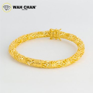 WAH CHAN 916 Gold Bangle CSH009 - Gelang Tangan Emas