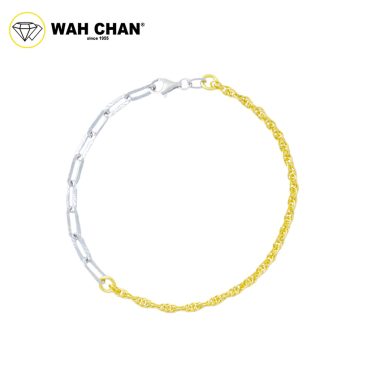 WAH CHAN S925 ITALIAN Silver Bracelet - NSBCC1018