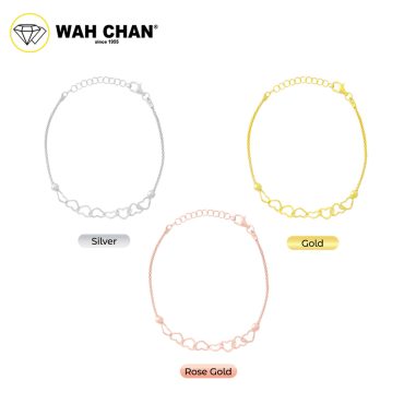 WAH CHAN S925 ITALIAN Silver Bracelet - NSBCC1021