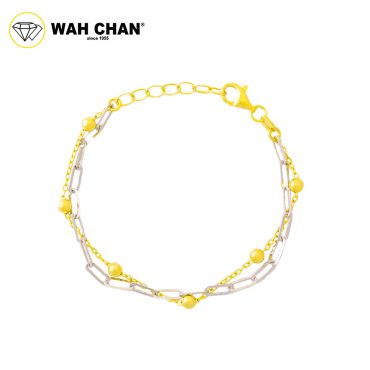 WAH CHAN S925 ITALIAN Silver Bracelet - NSBCC1022