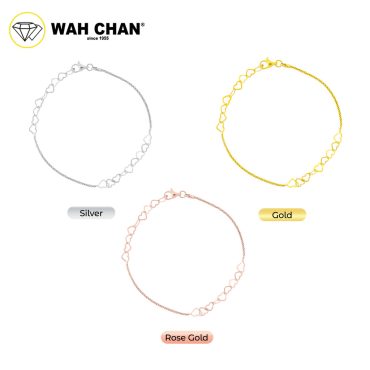 WAH CHAN S925 ITALIAN Silver Bracelet - NSBCC1023