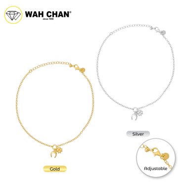 WAH CHAN S925 ITALIAN Silver Anklet - NSBBS005