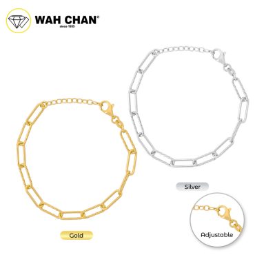 WAH CHAN S925 ITALIAN Silver Bracelet - NSBBS008