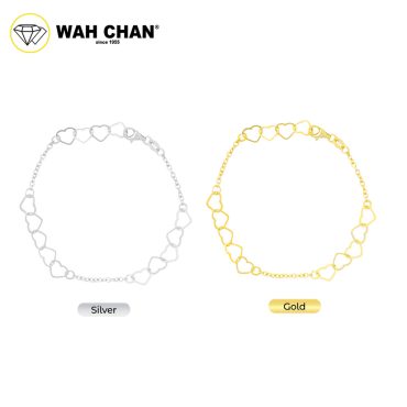 WAH CHAN S925 ITALIAN Silver Bracelet - NSBCC1014