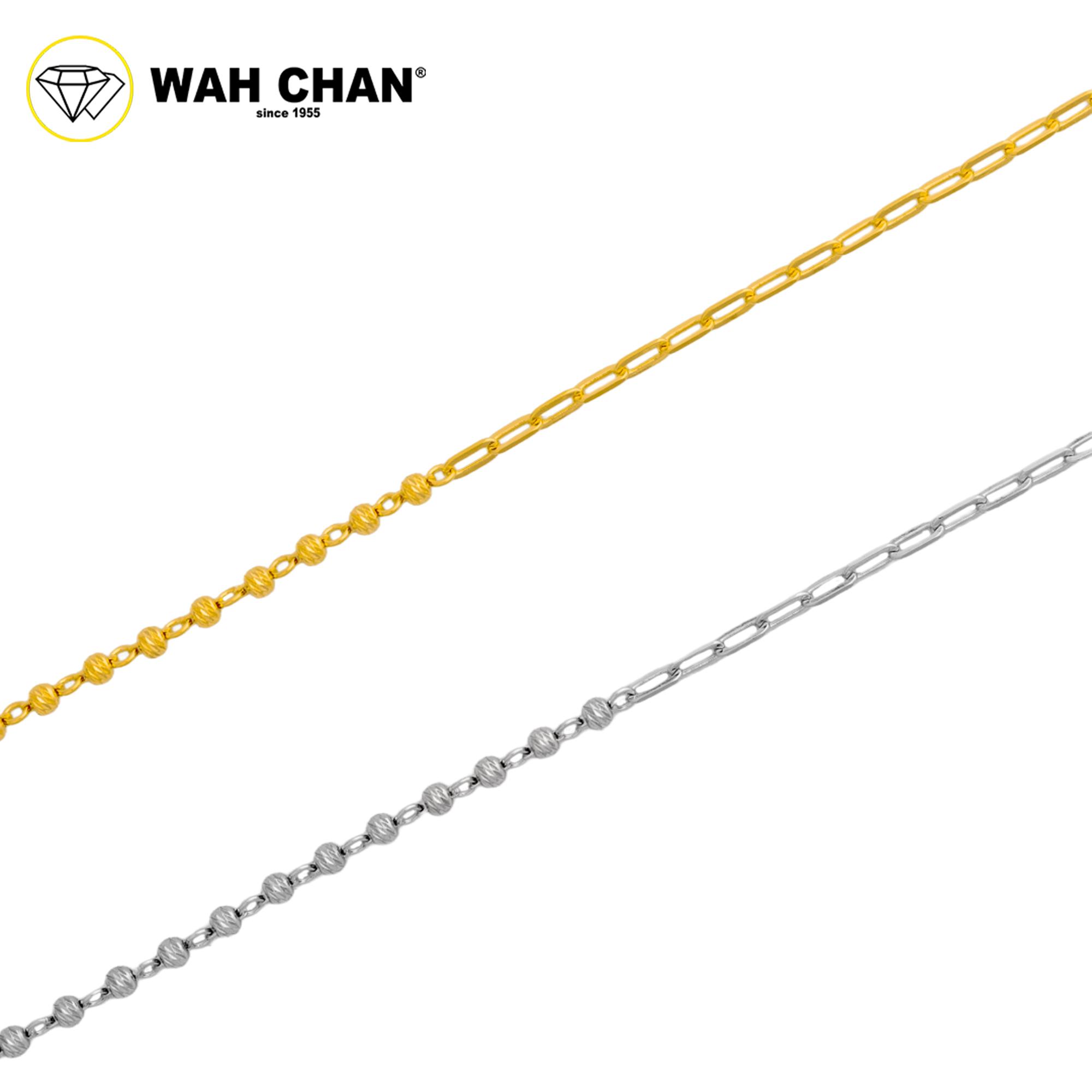 WAH CHAN S925 ITALIAN Silver Bracelet - Beads Chaining NSBCO1016 - Image 4