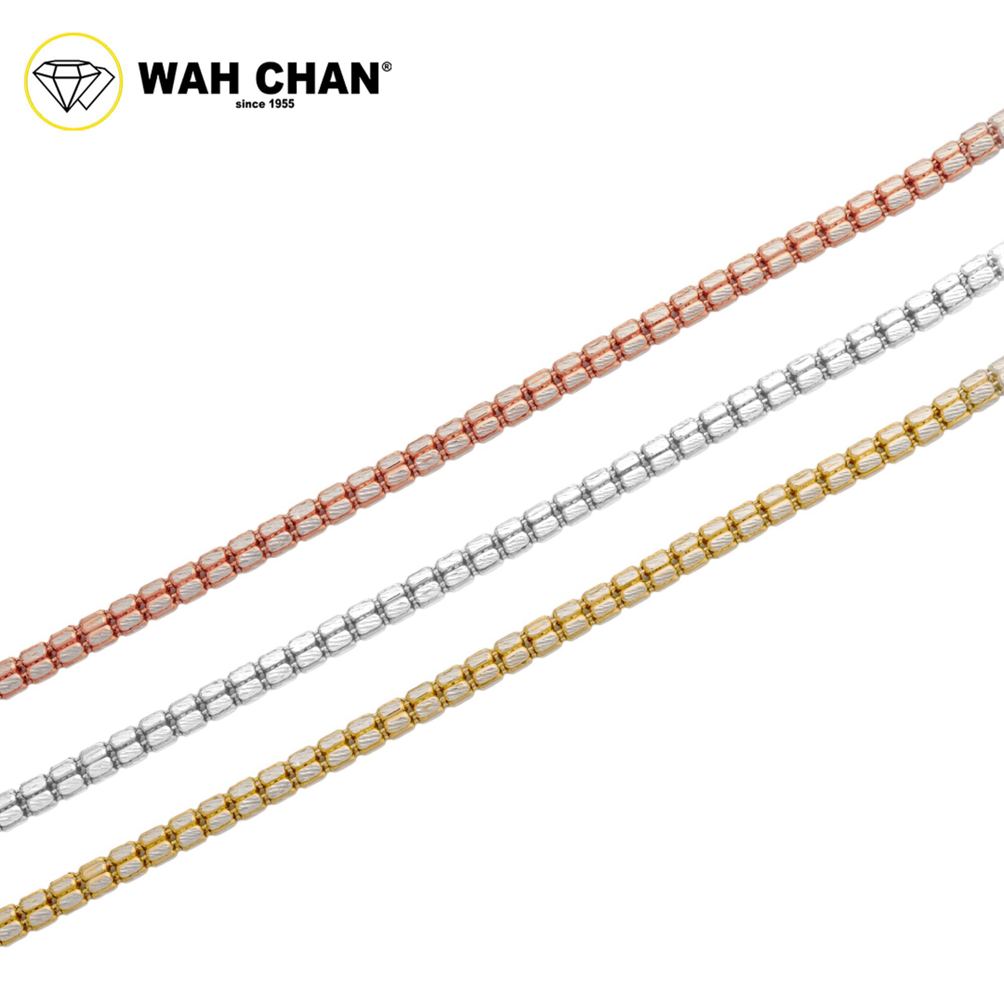 WAH CHAN S925 ITALIAN Silver Bracelet - Bamboo NSBKRZ001 - Image 5