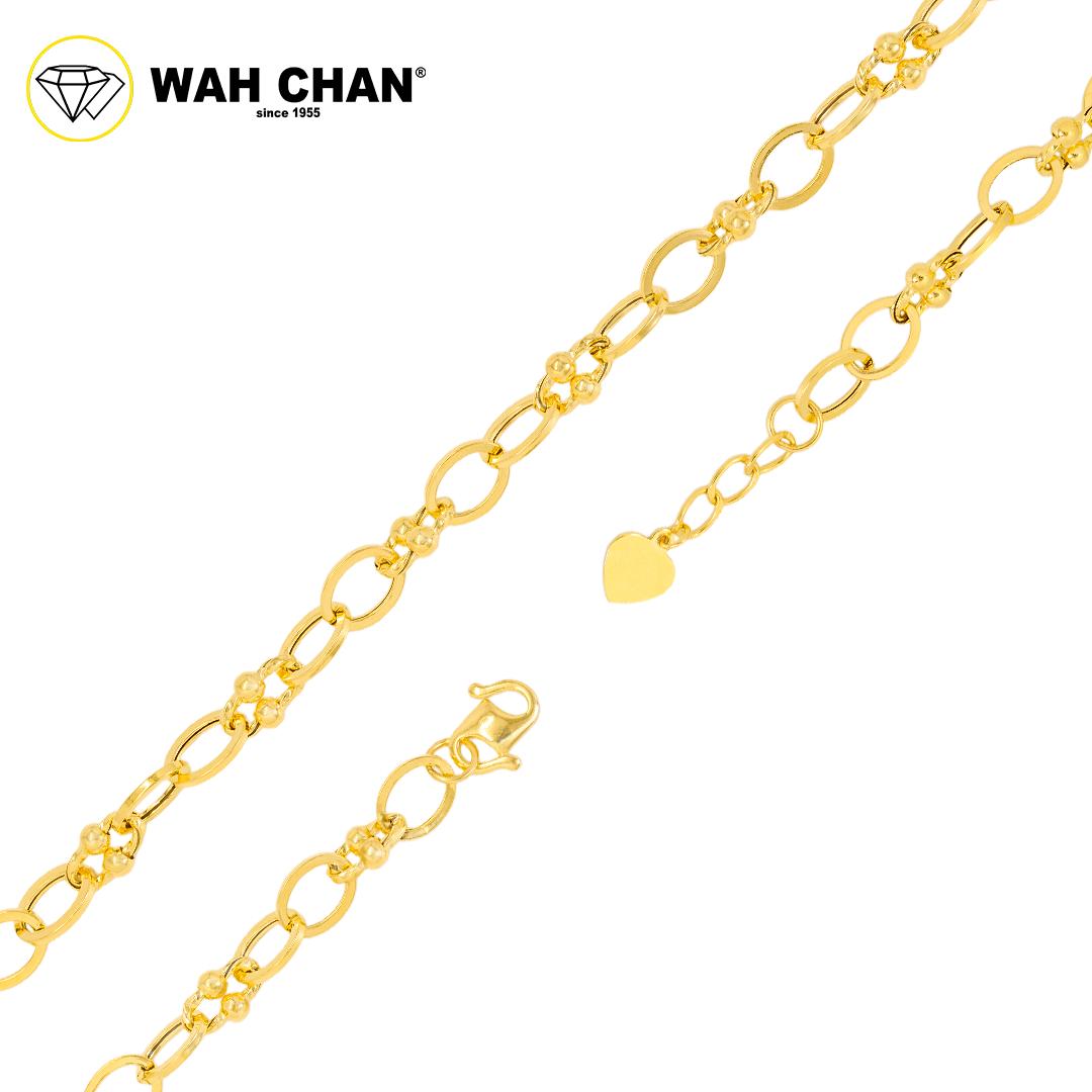 WAH CHAN 916 Gold Bracelet OSB1210 - Image 2