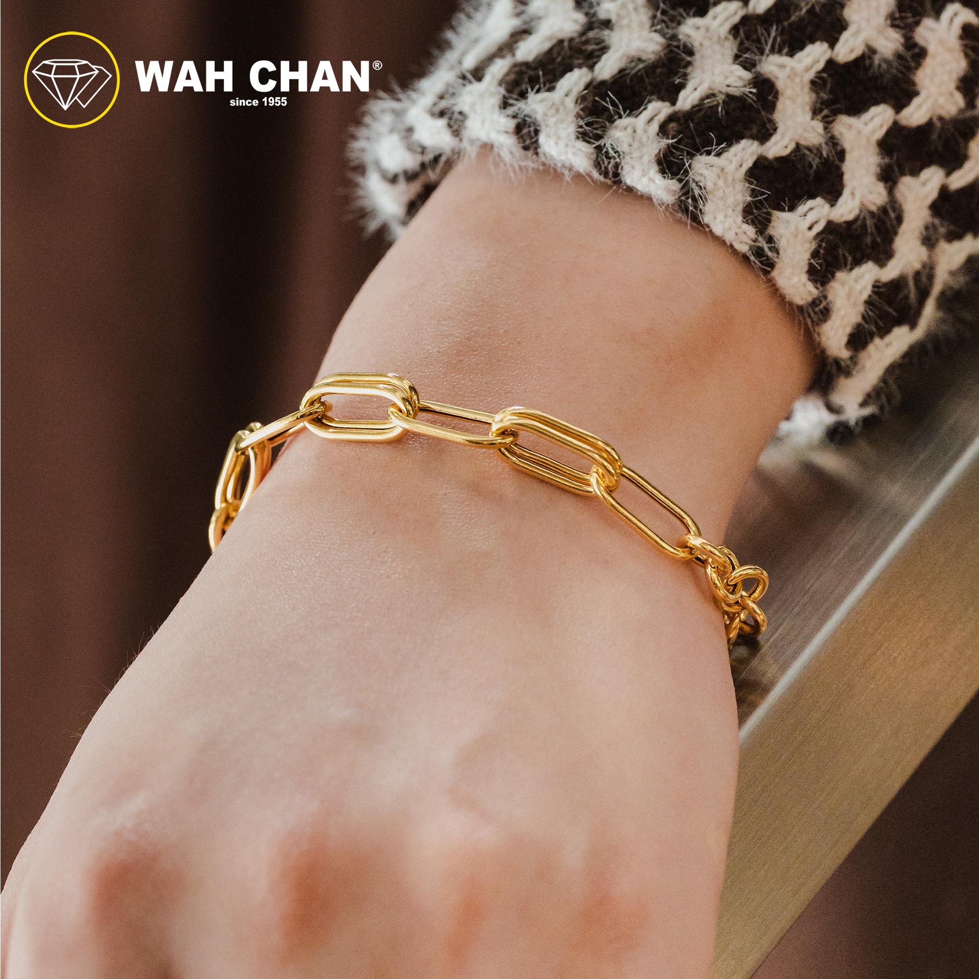 WAH CHAN 916 Gold Bracelet - OSB1215 - Image 3