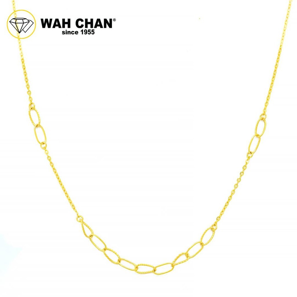 WAH CHAN 916 Gold Necklace - Link Chain OSC1052