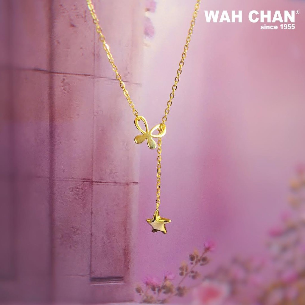 WAH CHAN 916 Gold Necklace - Secret Garden Necklace OSC1054 - Image 2