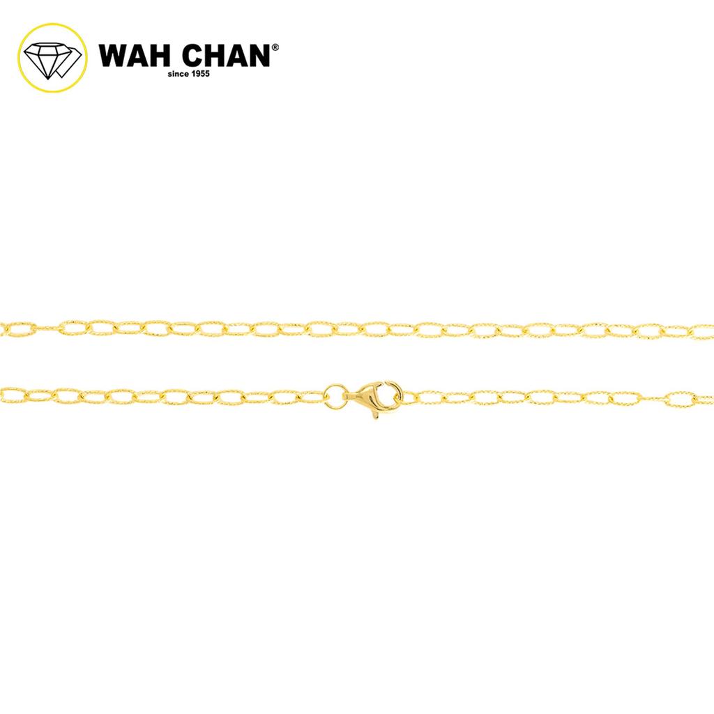 WAH CHAN 916 Gold Necklace - Kalung Senyum OSC1065 - Image 2