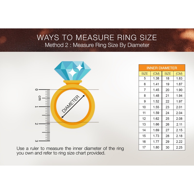 WAH CHAN 916 Gold Ring - Plain (OSR1028) - Image 3